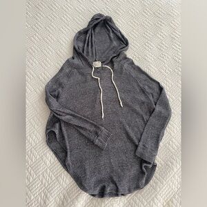Pacsun LA Hearts Charcoal Knit Hoodie